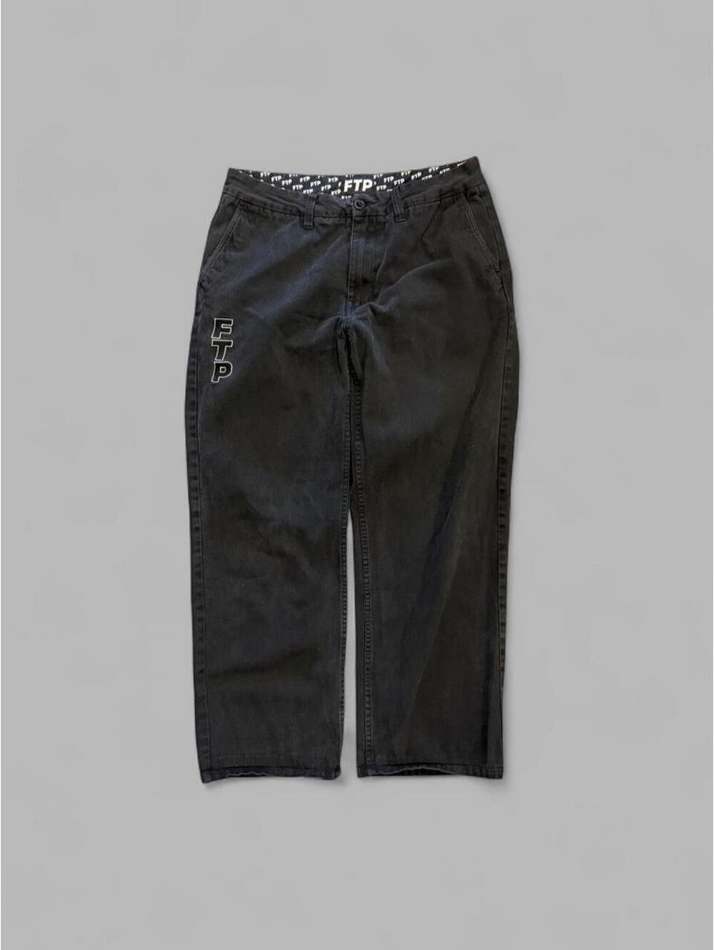 Black FTP Pants